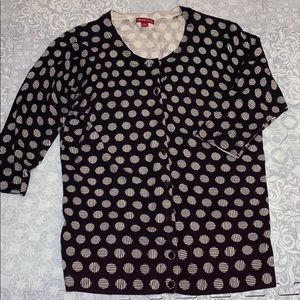 Black and White Merona Cardigan